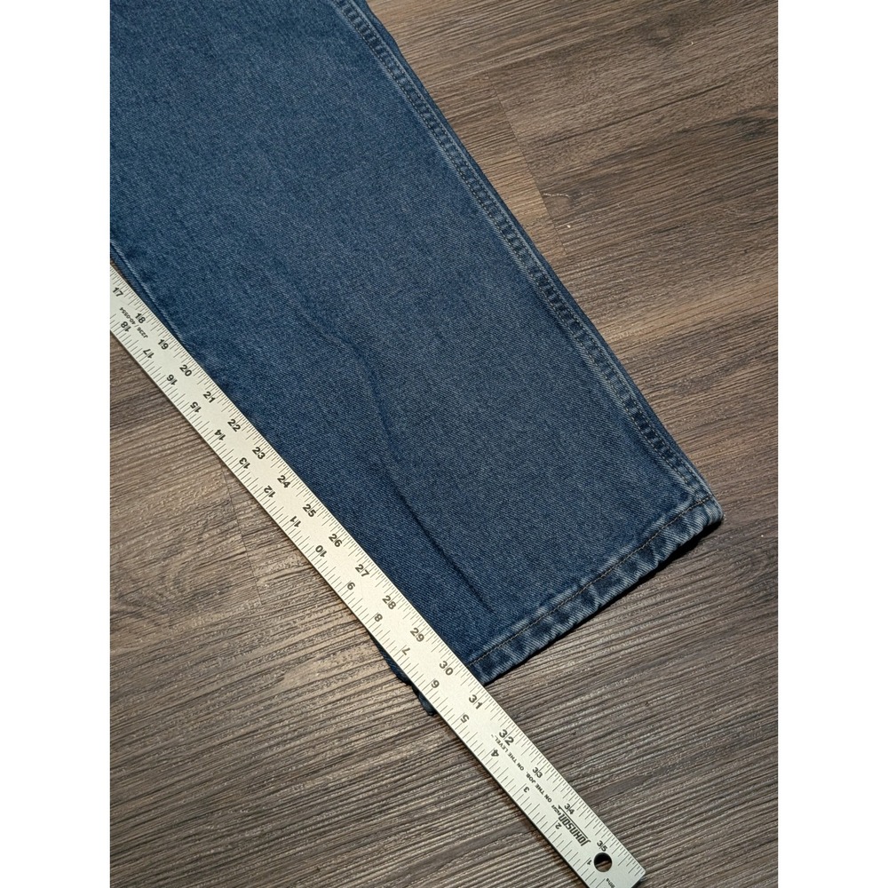 Wrangler Rugged Wear Mens Relaxed Fit Straight Leg Jeans Blue 38x30 35001AI - Picture 3 of 7